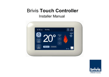Brivis Touch Controller Manualzz