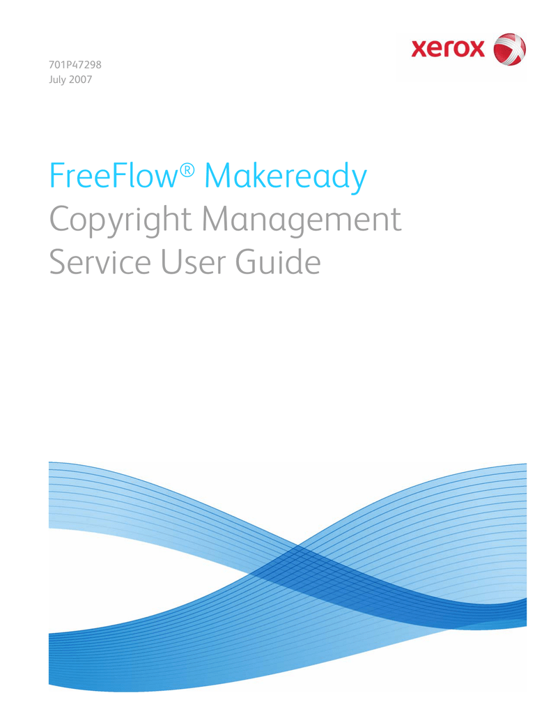 Xerox FreeFlow Makeready User guide | Manualzz