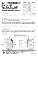 Rayburn No 2 Fire Brick Guide Manualzz