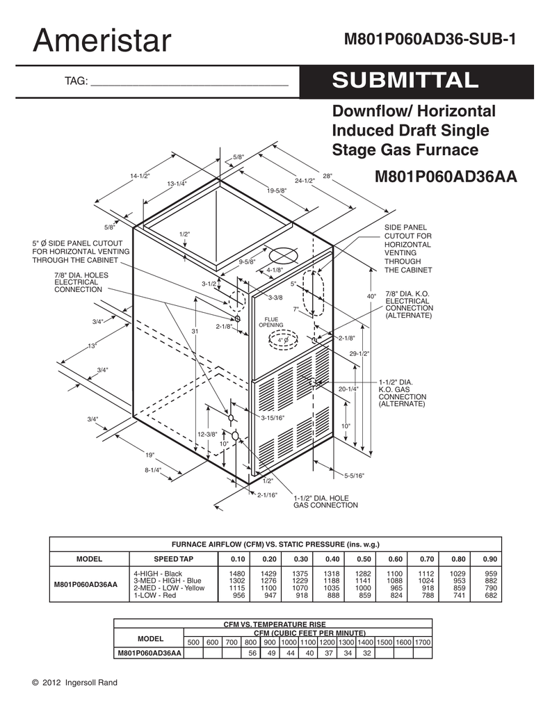 Ameristar - the Windsor Winair Company | Manualzz