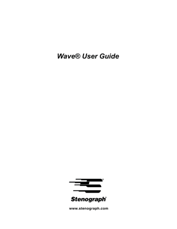 Understanding the Shorthand Machine. Stenograph Wave | Manualzz