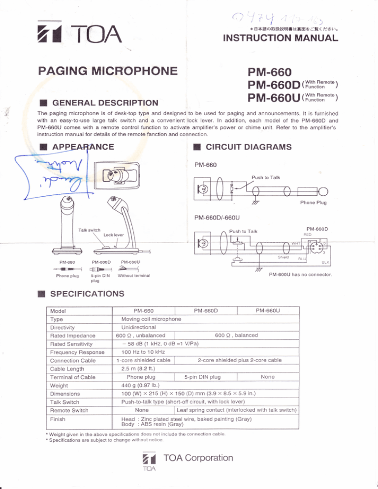 Pm 660 Manualzz