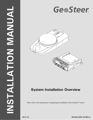 GeoSteer Installation Manual | Manualzz