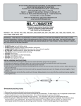 RL FLOMASTER Lawn &amp; Garden Polymer Sprayers User Manual
