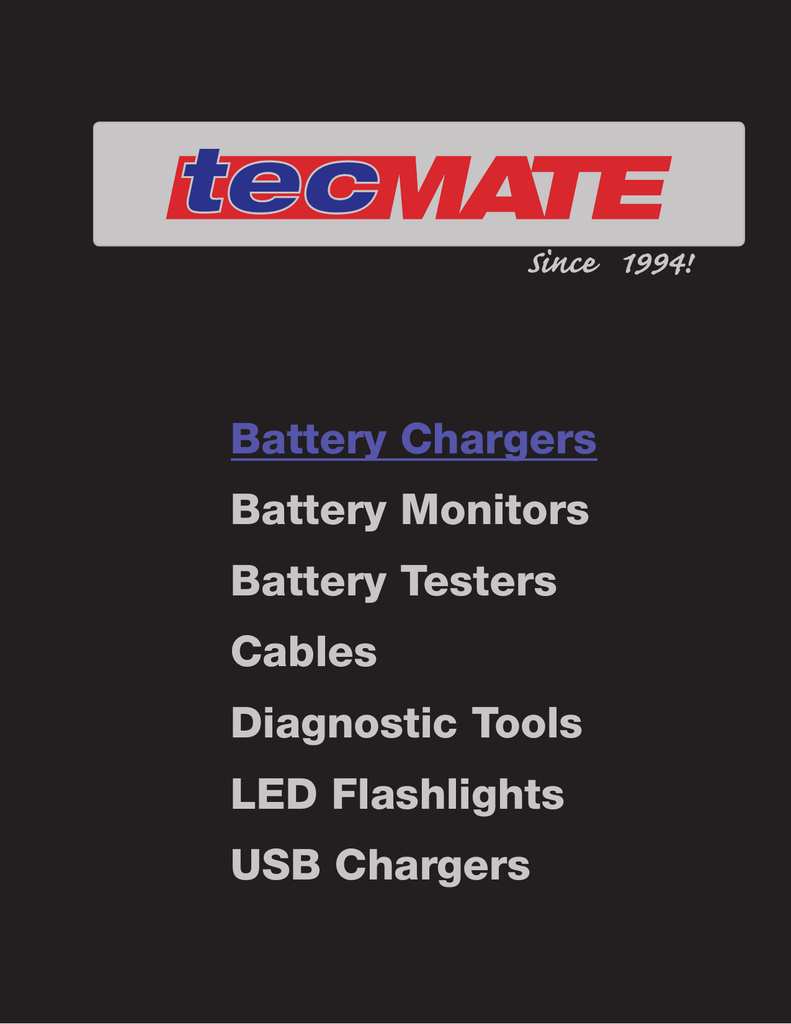 Vehicle charge system tester with 6-LED emergency 12V flashlight SAE OptiMATE LED O-120 weatherproof.