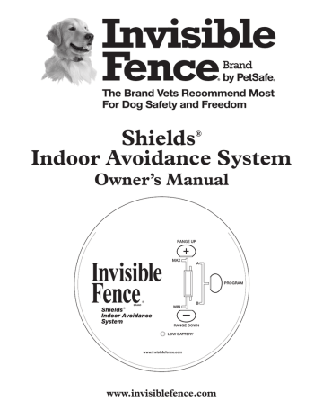 Shields Indoor Avoi System Manualzz Shields Indoor Avoi System Manualzz, Invisible Fence Outdoor Shield Plus Manual