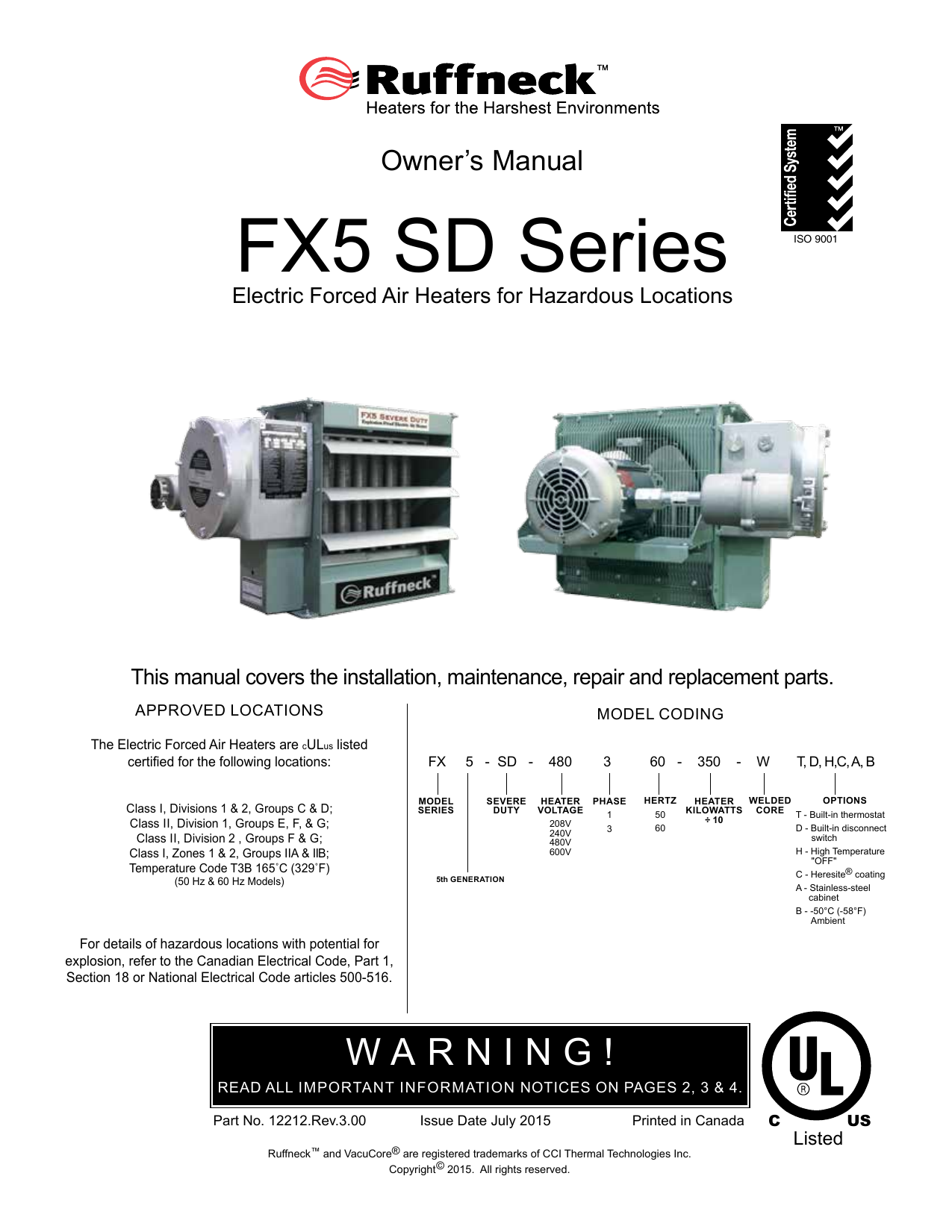 Fx5 Sd Ruffneck Heater Manualzz