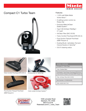 miele compact c1 filter