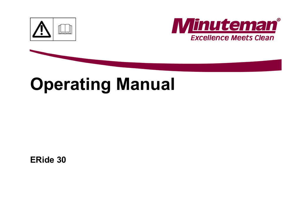 Minuteman Operating Manual Manualzz