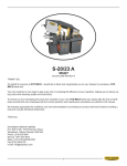 HYD-MECH band saw S 20/23 A User Manual