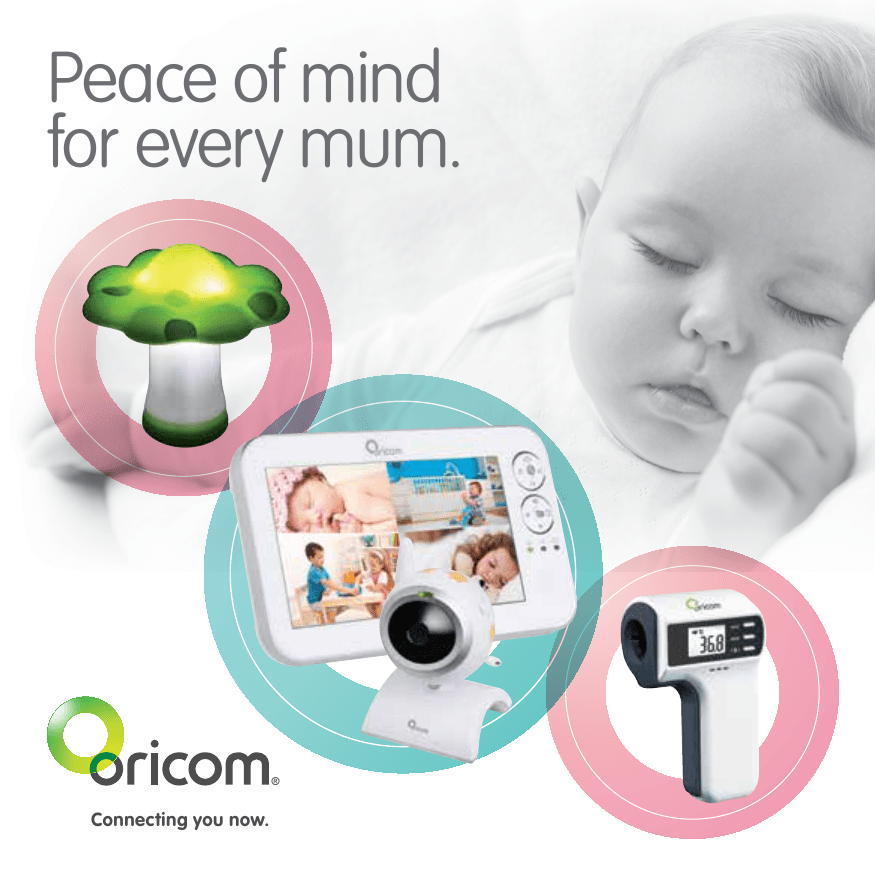 oricom movement and video monitor bs2sc710