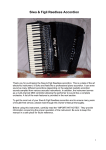 Siwa &amp; Figli Reedless Accordion Owner's Manual