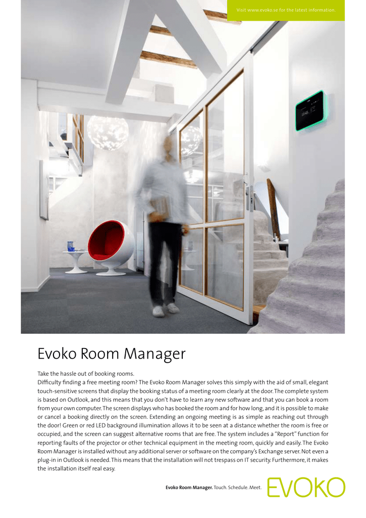 Evoko Room Manager Manualzz Com