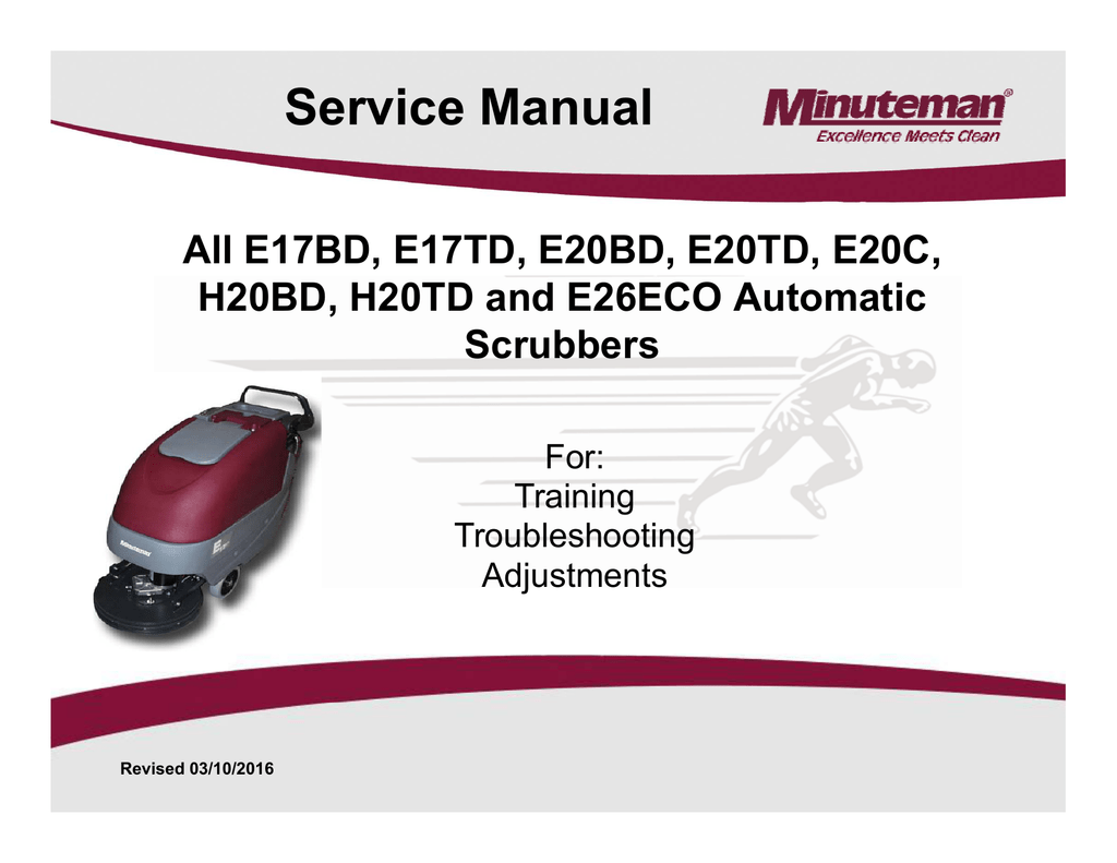 Minuteman Floor Scrubber Troubleshooting Two Birds Home