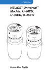 HELiOS Universal U-46EU, U-36EU, U-46SW Home Use Guide