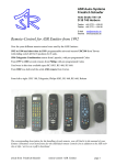 ASR Remote Control User Manual