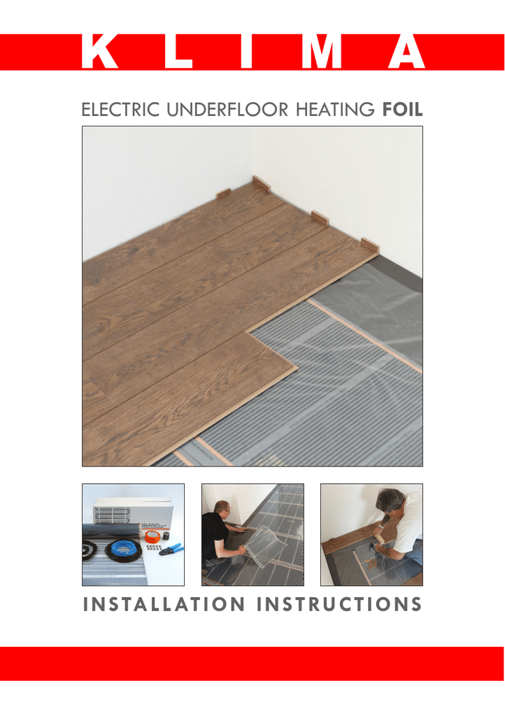 Klima Underfloor Heating Foil 2025