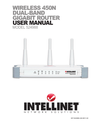 wireless 450n dual-band gigabit router user | Manualzz