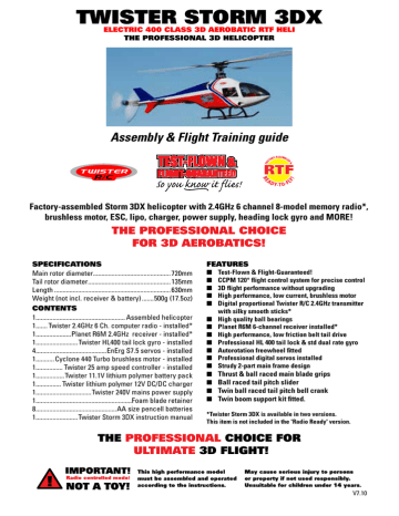 TWISTER STORM 3DX - Supercheap Hobbies 