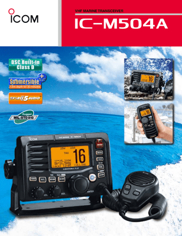 VHF MARINE TRANSCEIVER | Manualzz