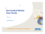 SITA ServiceHub Mobile User Guide: AI Chat &amp; PDF Access