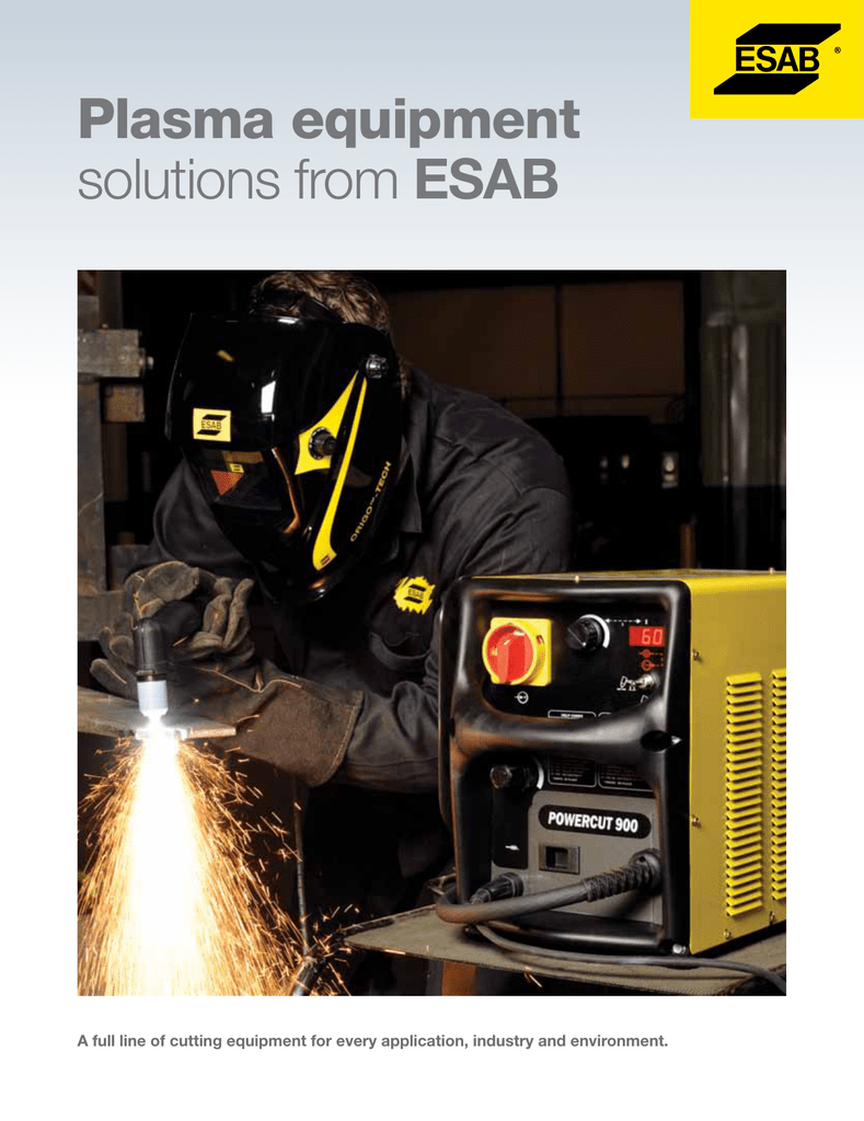 Plasma equipment solutions from EsAB Manualzz