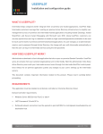 UserPilot Installation and configuration guide