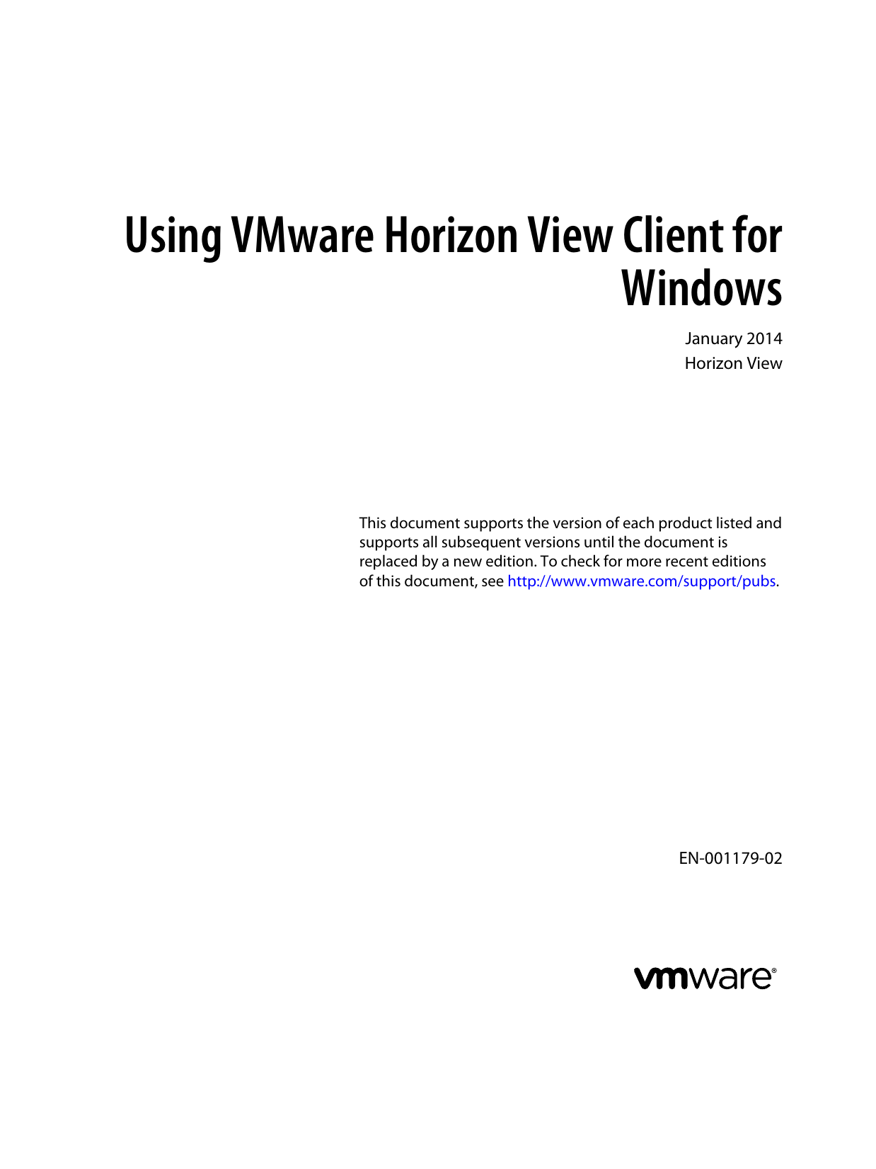vmware horizon view client for windows 10