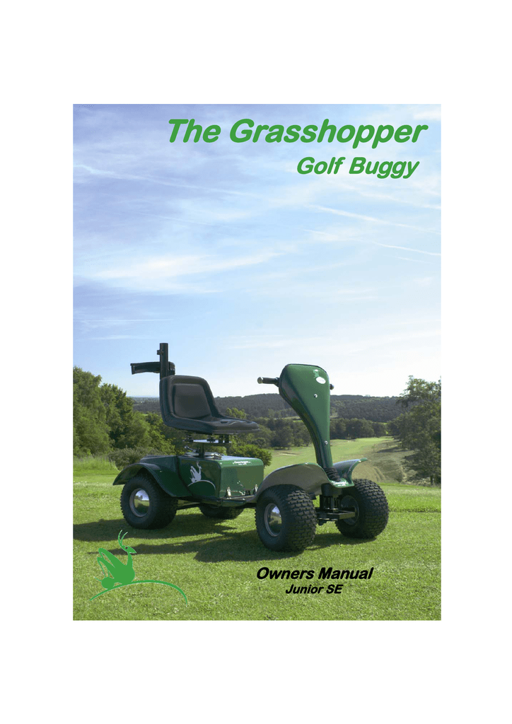 grasshopper junior golf buggy