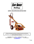 Easy Auger SPT, Push User Manual