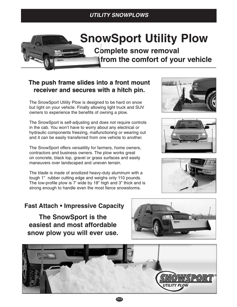 SNOWBEAR Snow plow 12" Snowplow Spring kit w/ 5 1/2" eye bolt