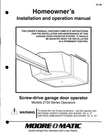 Moore O Matic Garage Door Opener Trolley Slide | Dandk Organizer