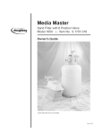 Doughboy Media Master 1600 Sand Filter Owner's Guide