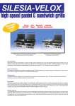 SILESIA-VELOX CG-1, CG-2 Grills Manual | AI Chat &amp; PDF