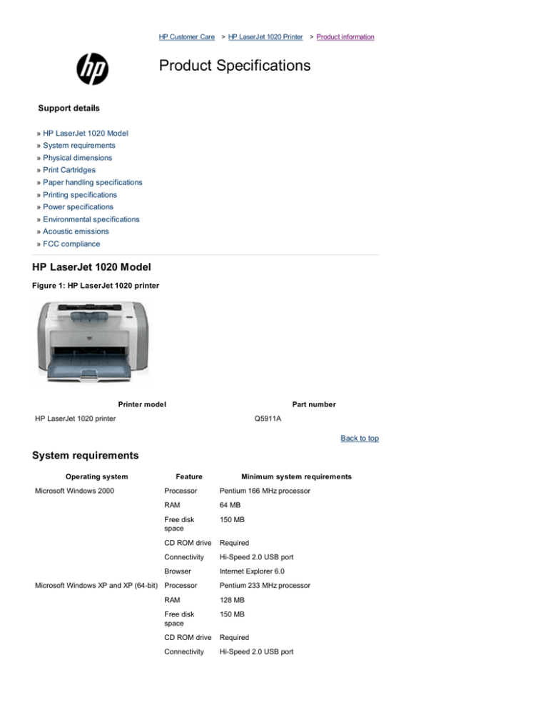 hp laserjet 1020