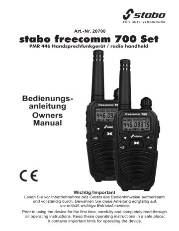 stabo freecomm 700 kofferset