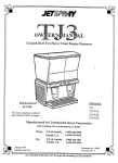 Jet Spray TJ3 Owner's Manual