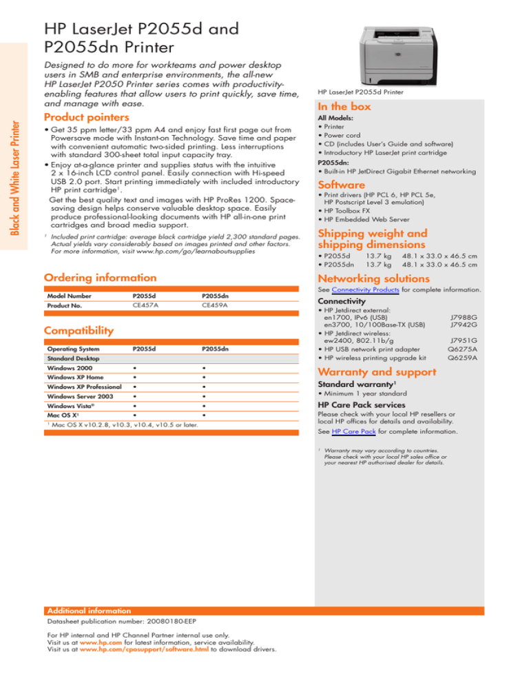 output bin is full hp laserjet p2055d