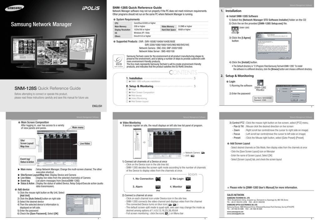 samsung techwin snm-128s