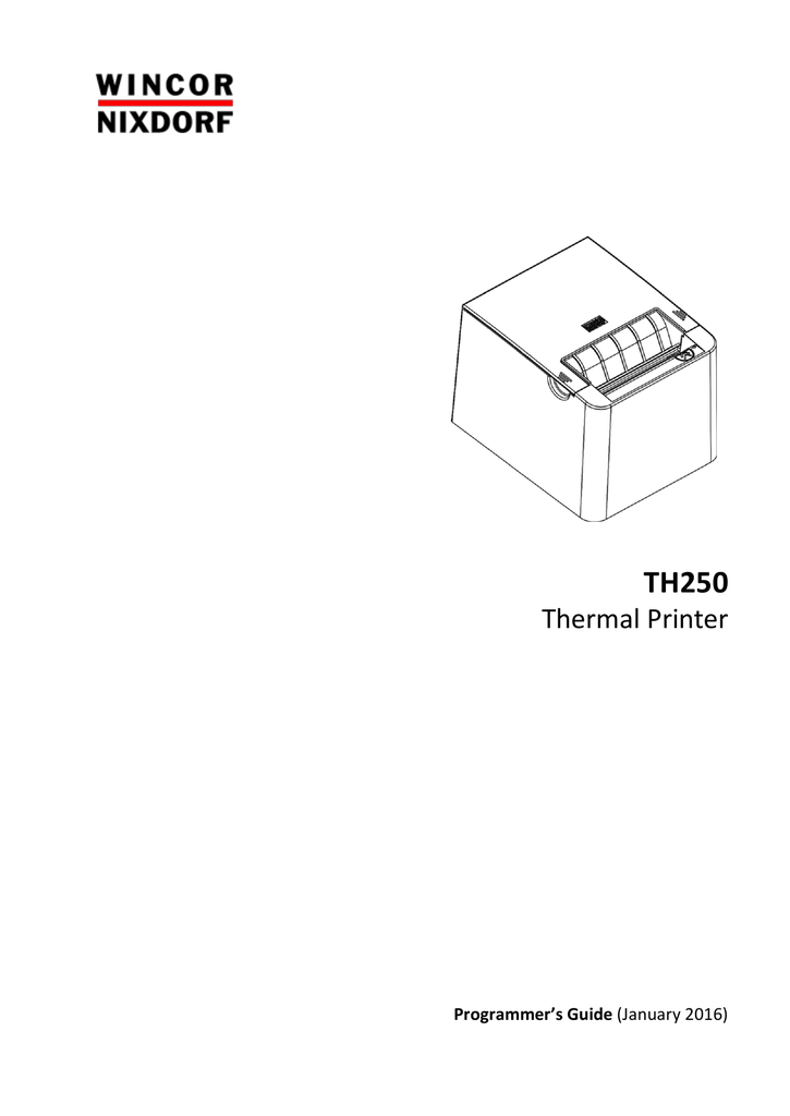 Wincor Nixdorf Th250 Programmers Manual Manualzz 9180