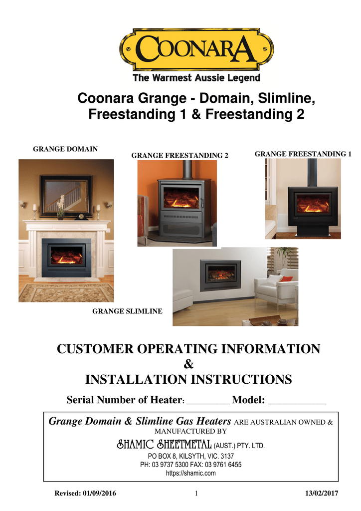 Coonara installation | Manualzz