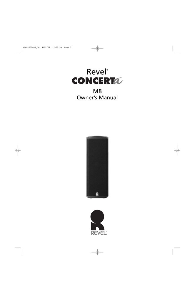 revel concerta m8