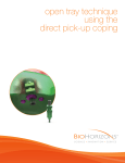 BioHorizons Direct Pick-Up Coping Manual+ AI Chat