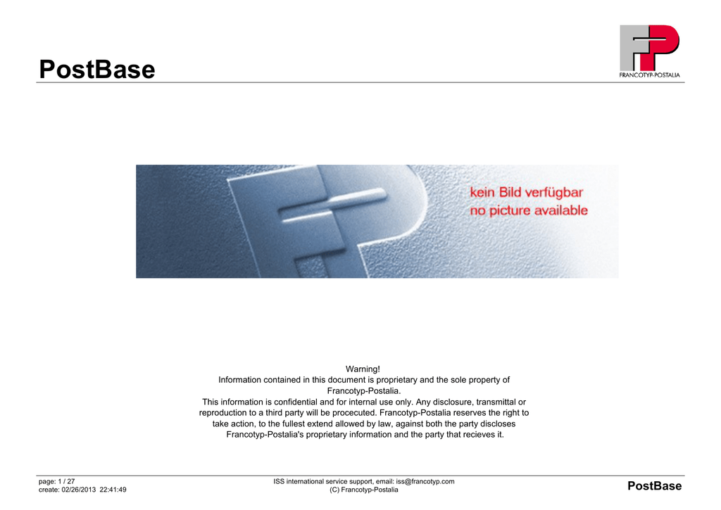 Diagnose Katalog Postbase Manualzz