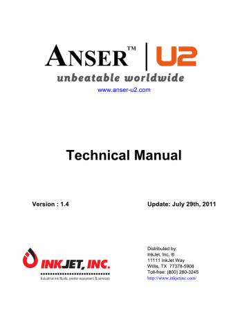 Anser U2 Technical Manual V1 4 Manualzz