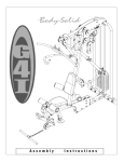 Body-Solid G4I Body-Solid G4I Iso-Flex Home Gym Owner's Manual