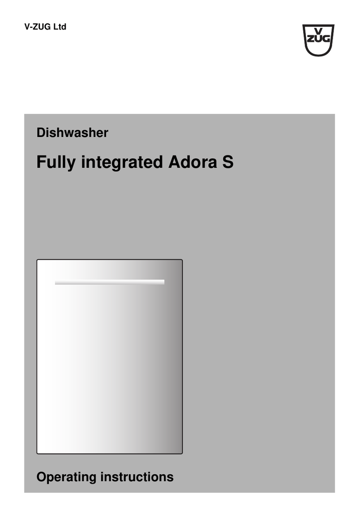 Fully integrated Adora S Manualzz