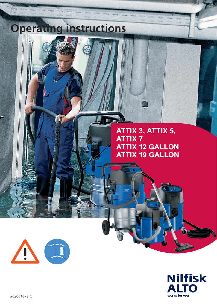 Nilfisk-ALTO ATTIX 7 Operating 