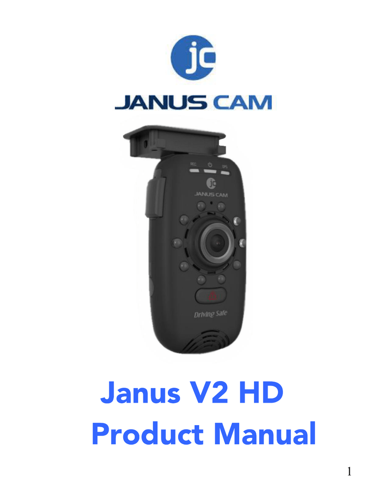 Page 1 JANUS CAM Janus V2 HD Product Manual Page 2 Table of | Manualzz