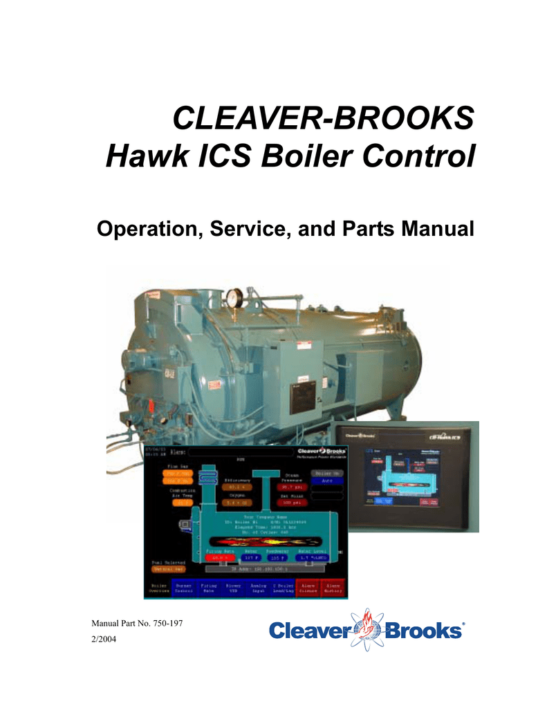 CLEAVERBROOKS Hawk ICS Boiler Control Manualzz